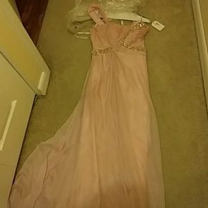 Light Pink Wedding/ Prom dress